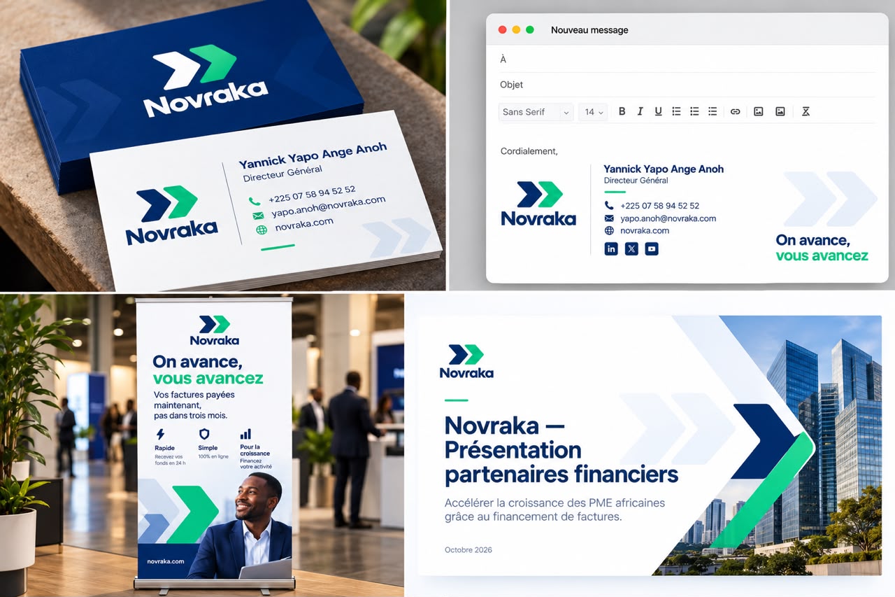 Présentation institutionnelle et carte de visite Novraka - TECHLEARN SARL